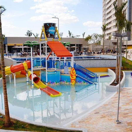 Apartamento Dentro De Resort Proximo Do Thermas Dos Laranjais Olímpia Esterno foto