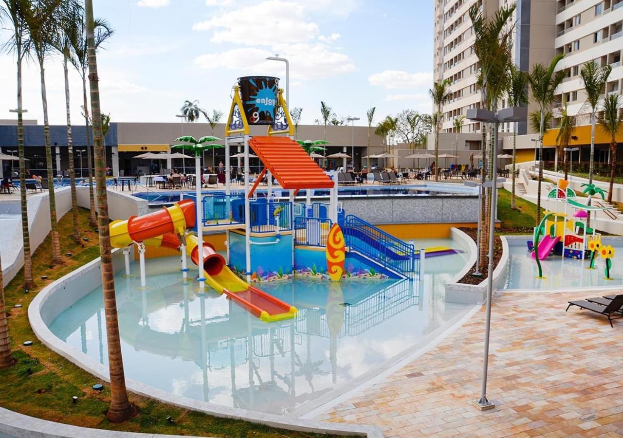 Apartamento Dentro De Resort Proximo Do Thermas Dos Laranjais Olímpia Esterno foto