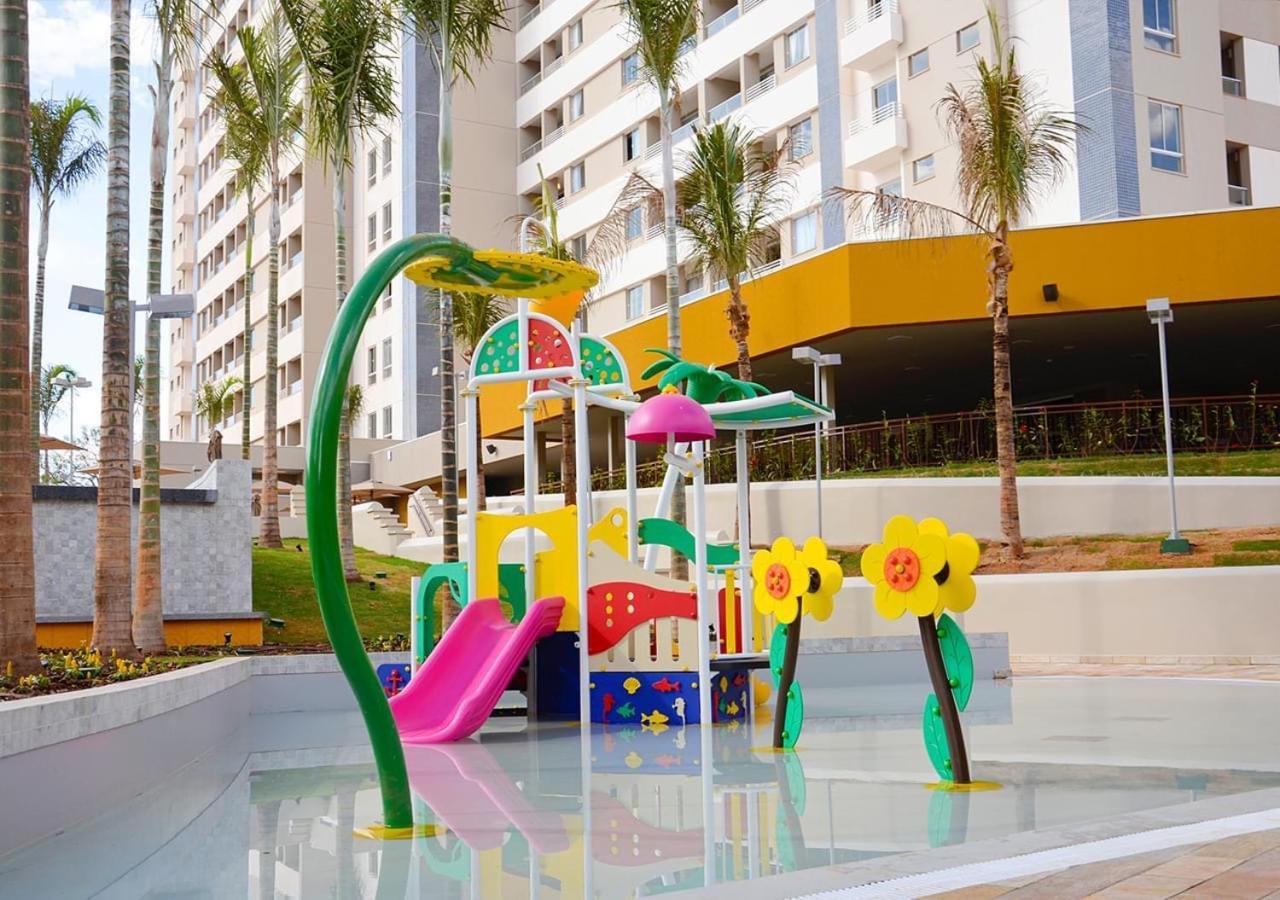 Apartamento Dentro De Resort Proximo Do Thermas Dos Laranjais Olímpia Esterno foto
