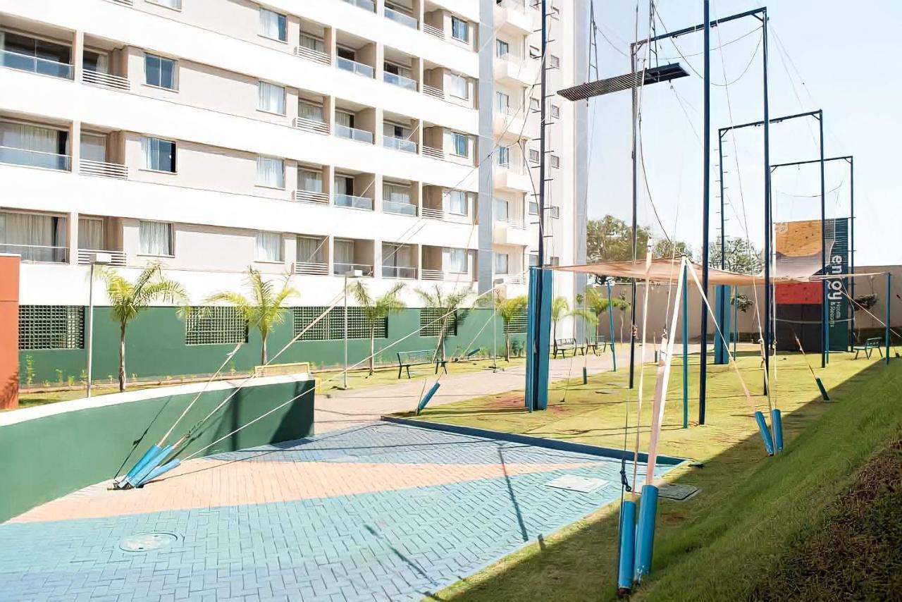 Apartamento Dentro De Resort Proximo Do Thermas Dos Laranjais Olímpia Esterno foto